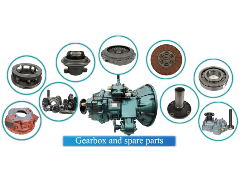 Gearbox and spare parts
